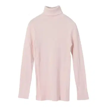 NOUVELLES DU PARADIS 터틀넥 핑크 면 100%