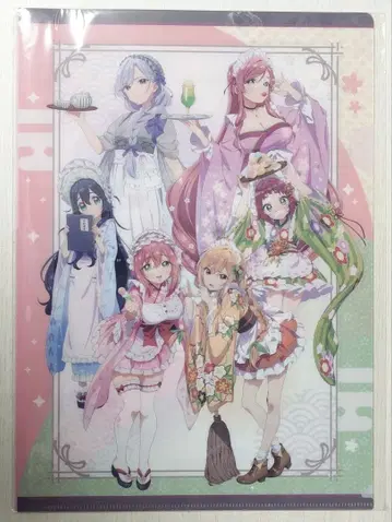 너에게 푹 빠진 100명의 그녀들 카미츠안 클리어 파일 세트 2매입