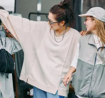 be with M Misayo 와플 니트 풀오버