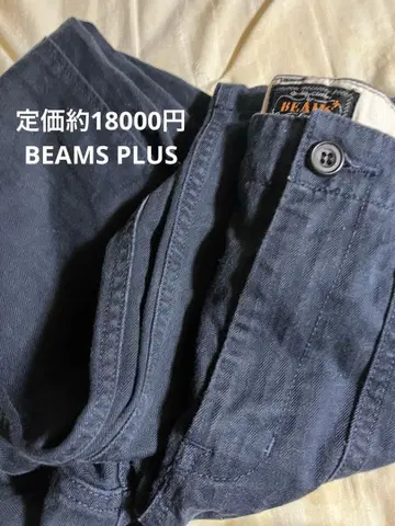 BEAM PLUS 와이드 치노 팬츠