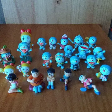 도라에몽 여러가지 미니 피규어 목욕 공 도라에몽 묶음 판매