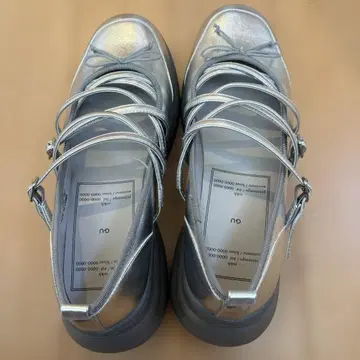 GU 메리 제인 슈즈 by rokh L 사이즈 실버