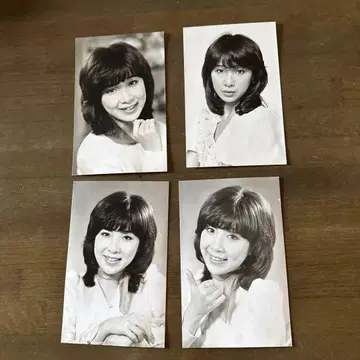 이토 란 흑백 사진 4장 세트