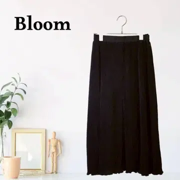 zG450 [ M ] Bloom 스커트 미디 기장 플레어 플리츠