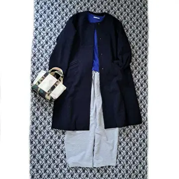 B.C STOCK 비슈 멜톤 플레어 코트