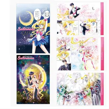 세일러문 카페 런치매트 엽서