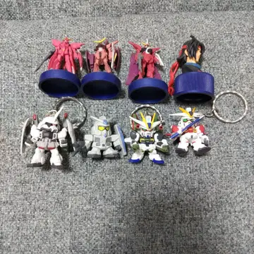 건담 피규어 키링 세트