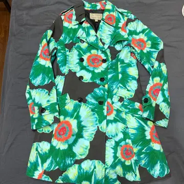 BANANA REPUBLIC 플라워 프린트 트렌치코트 M