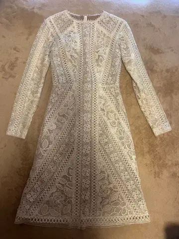 TADASHI SHOJI 레이스 원피스 사이즈 2