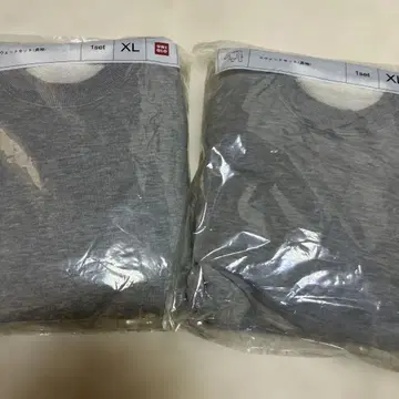 UNIQLO XL 그레이 룸웨어 1set