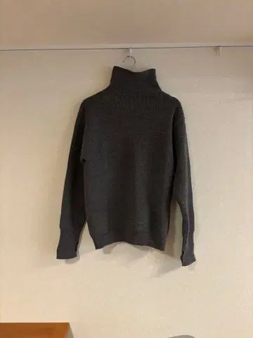 ANDERSEN-ANDERSEN 다크 그레이 터틀넥 L