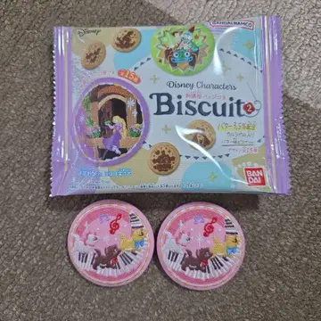 디즈니 비스킷 2 자수 캔뱃지 올랜도 캣 2개 세트