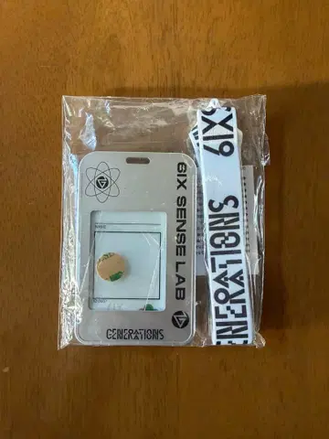 GENERATIONS 6IXSENSE 업그레이드 굿즈 (카드 포함)