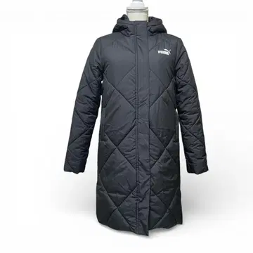 새상품급 푸마 퀼팅 충전솜 코트 블랙 사이즈 M