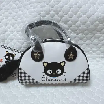 산리오 겟카와 초코캣 미니 보스턴 백 파우치