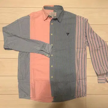 GRAVYSOURCE 긴팔 셔츠 L 핑크/파랑