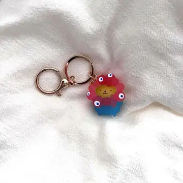 폼폼푸딩 EXPO 2025 산리오 미야쿠미야쿠 클리어 컬러 키링