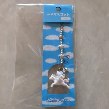 헬로키티 유니콘 페가수스 방울 마스코트