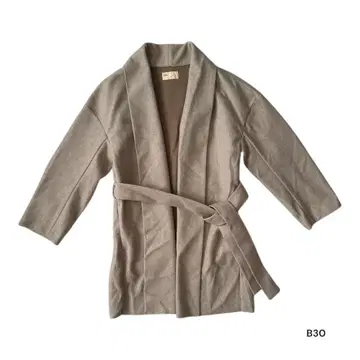 B30 NANO universe 베이지 롱 코트