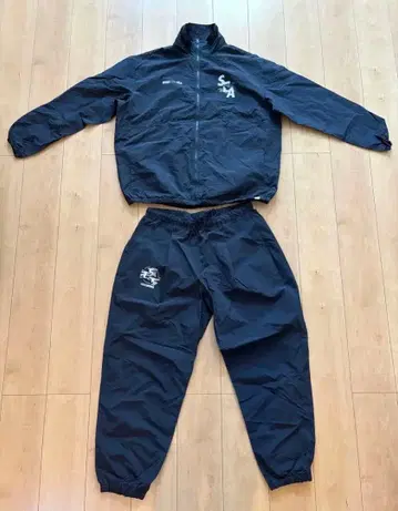 LEEGET x WDS 나일론 트랙 재킷 셋업