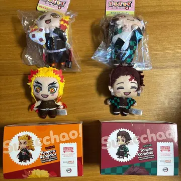 렌고쿠 쿄쥬로 카마도 탄지로 세트 귀멸의 칼날