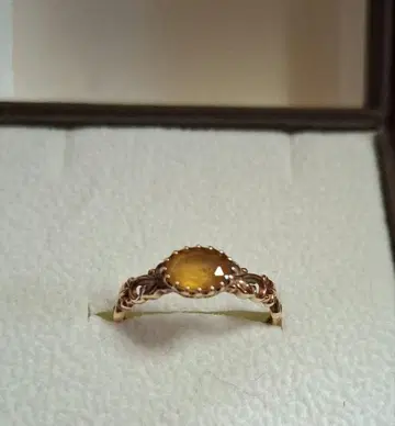 K10 금반지 토파즈석 반지 size 15