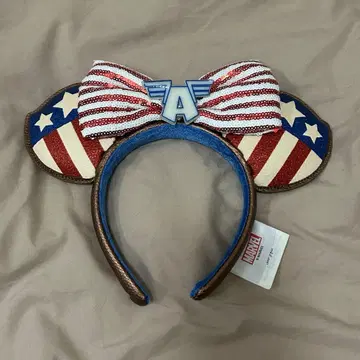 홍콩 디즈니 캡틴 아메리카 머리띠 마블