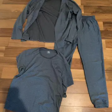 THE NORTH FACE 테크 라운지 세트 XL 그레이