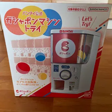 BANDAI 가샤폰 머신 트라이 세트