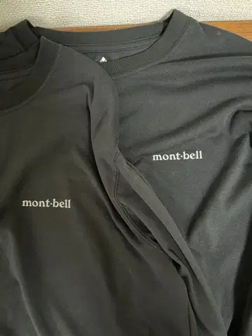 mont-bell 위크론 롱 슬리브 T 남성용 M 2장 세트