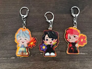 미세스 그린애플 아크릴 키링 3개 세트