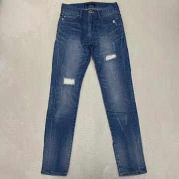 밴야드 스톰 데님 데미지 진 스트레치 블루 00