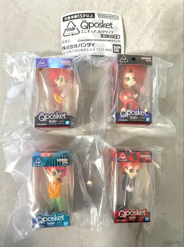 Q posket -hide- 미니어처 컬렉션 *전 4종 컴플리트 세트