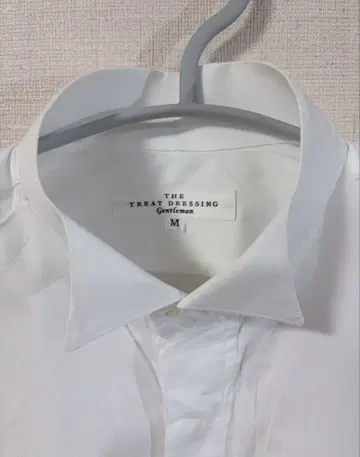 [ 새상품급 ] 신랑 브라이덜 셔츠 ( M ) 타이 치프 트리트 드레싱