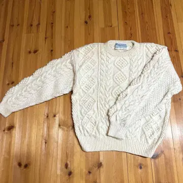 피셔맨 아란 니트 빈티지