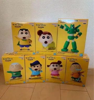 카스카베 방위대 피규어 7체 세트