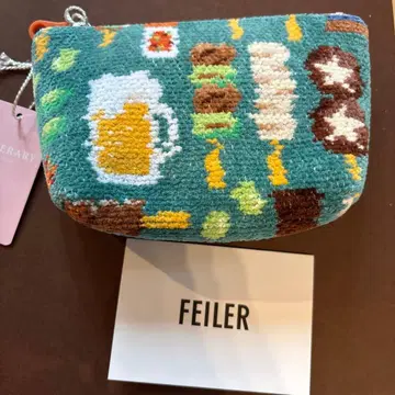 FEILER 택 포함 새상품 토리아에즈 맥주 보트형 파우치