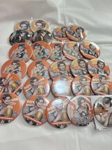 히프마이 히프노시스 마이크 츠츠지모리 로쇼 캔뱃지 모음