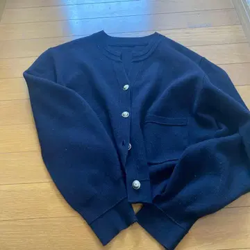 콜라주 가르타 가란테 맨투맨 느낌 스키퍼 가디건