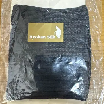 료칸 실크 넥워머 (검정) 카네코 오리지널