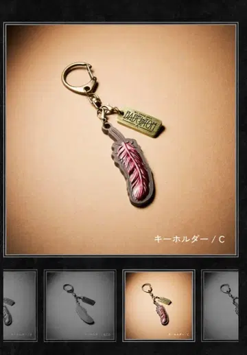 Mrs. GREEN APPLE 깃털 디자인 키링 C 오오모리 모토키