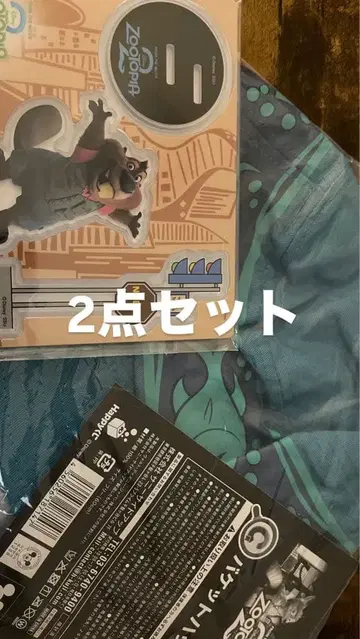 주토피아 아크릴 스탠드 2세트