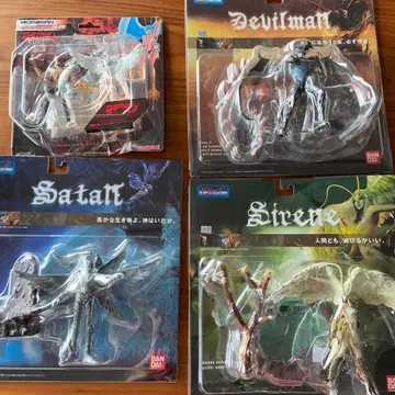 BANDAI 데빌맨 & 사탄 피규어