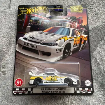 핫휠 닛산 실비아 S15 오류품 닛산 35GT-RR