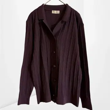 [카다티아] 리브 니트 가디건 고급 출퇴근 외출 깔끔함 M