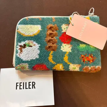 FEILER 음식 모티브 L자 파우치