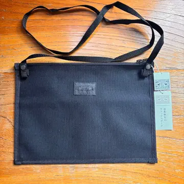 쿠라시키 캔버스 사코슈 파우치 (블랙) 나카가와 마사시치 상점