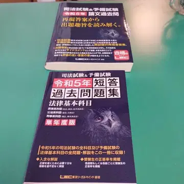 사법시험 예비시험 레이와 5년 단답형 & 논문 기출문제집 2권