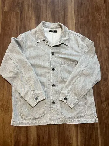 Roarguns 그레이 데님 자켓