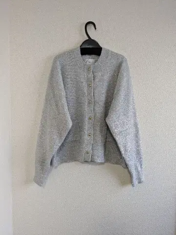 야마다야 Vin 실버 버튼 가디건 긴팔
